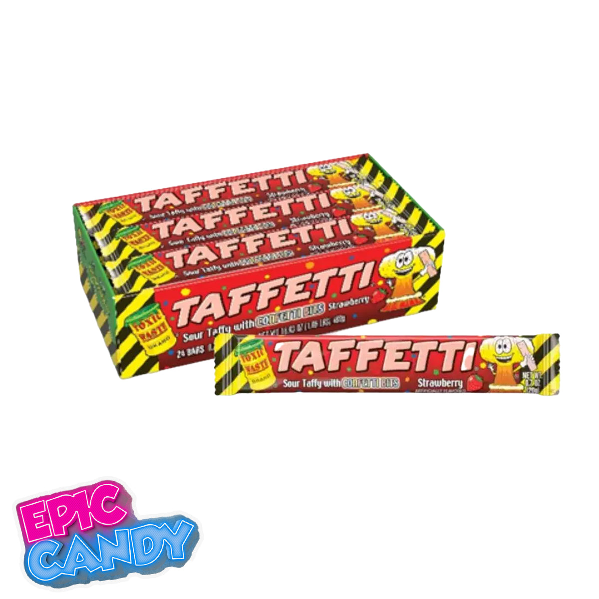Toxic Waste Strawberry Taffy — 20g