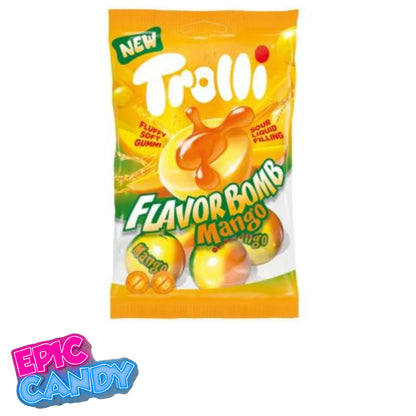 Trolli Mango Flavour Bomb — 75 g x 4 (Pack of 4)