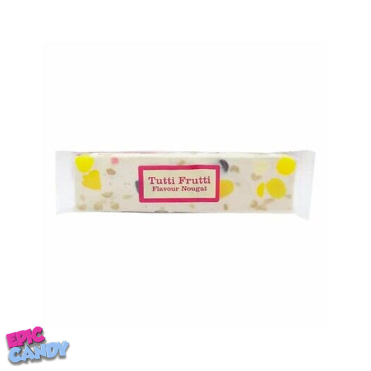 The Real Candy Co. Tutti Frutti Flavour Nougat 130g: Fruity & Chewy Delight