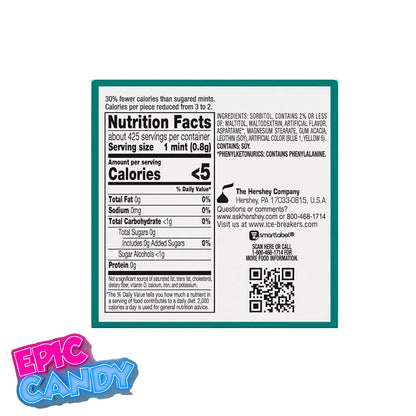 Ice Breakers Mints – Wintergreen 42 g | Sugar-Free Breath Mints