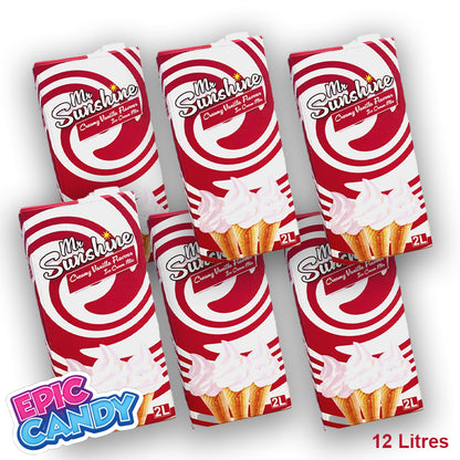Mr Sunshine 2 Litres UHT Mr Whippy milk ice cream mix for Ninja Slush Tik Tok Viral